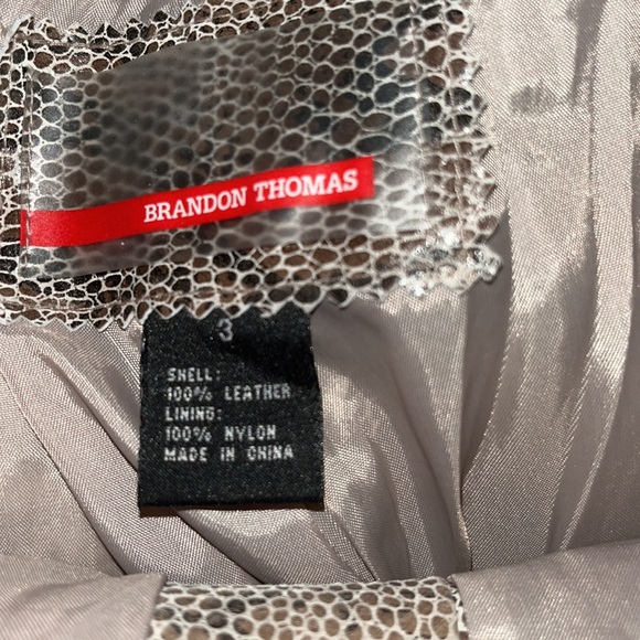 leather pants Snake skin - Picture 4 of 4